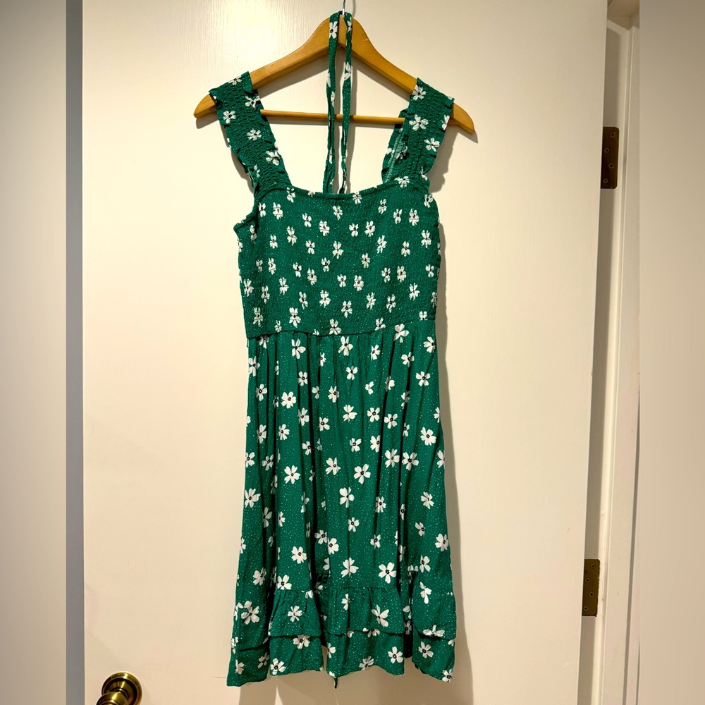 Cute green sundress